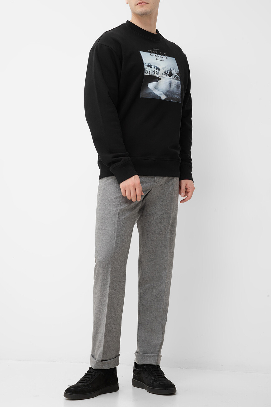 свитшот  SWS001M0100VLM009 N001. по низкой цене