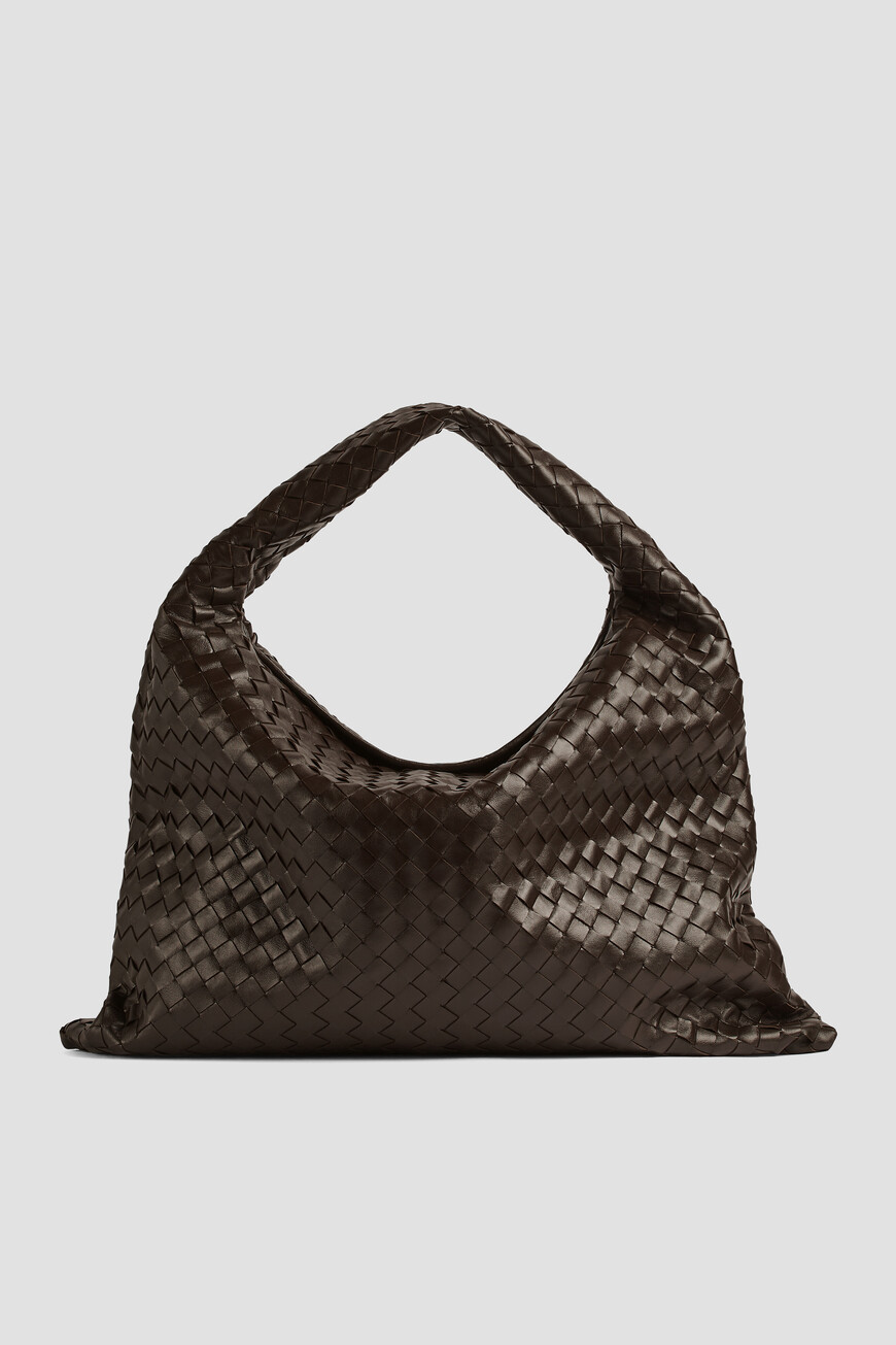 

Сумка Bottega Veneta Модель Large Hop, Т.коричневый