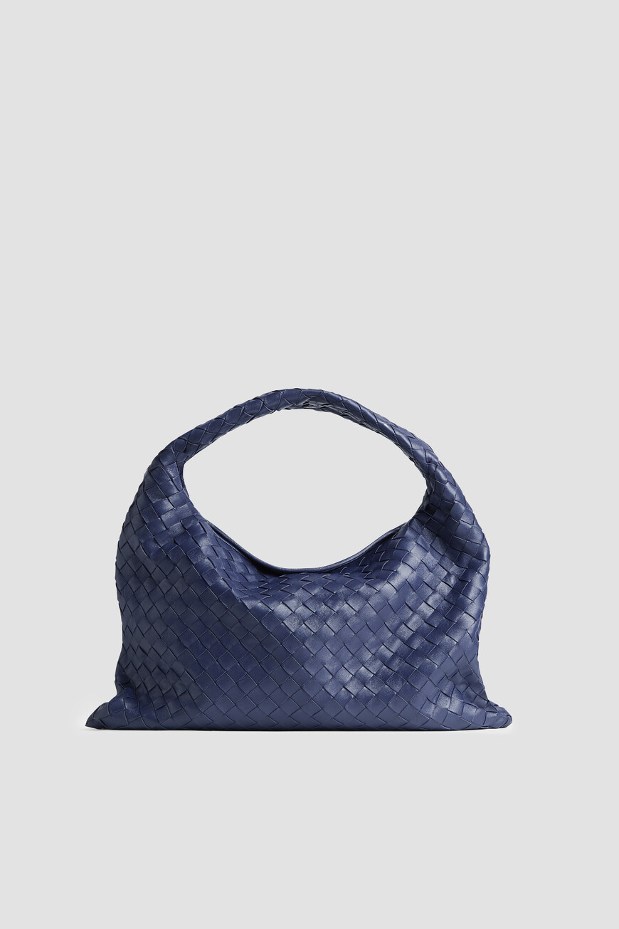 

Сумка Bottega Veneta Модель Small Hop, Т.синий