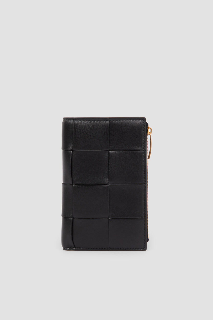 

Кошелек Bottega Veneta Модель Из Линейки Cassette, Черный