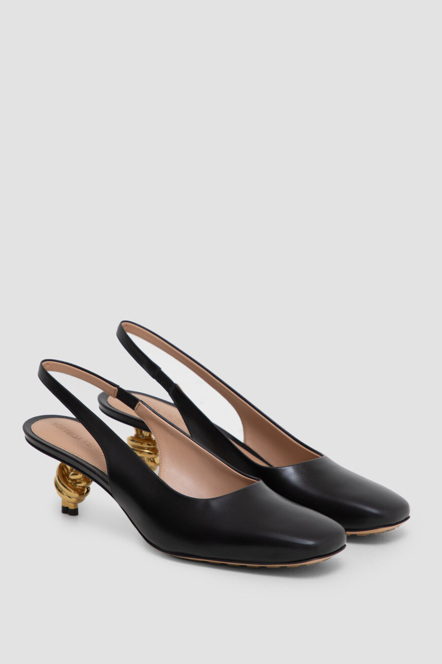 

Туфли Bottega Veneta Модель Knot, Черный