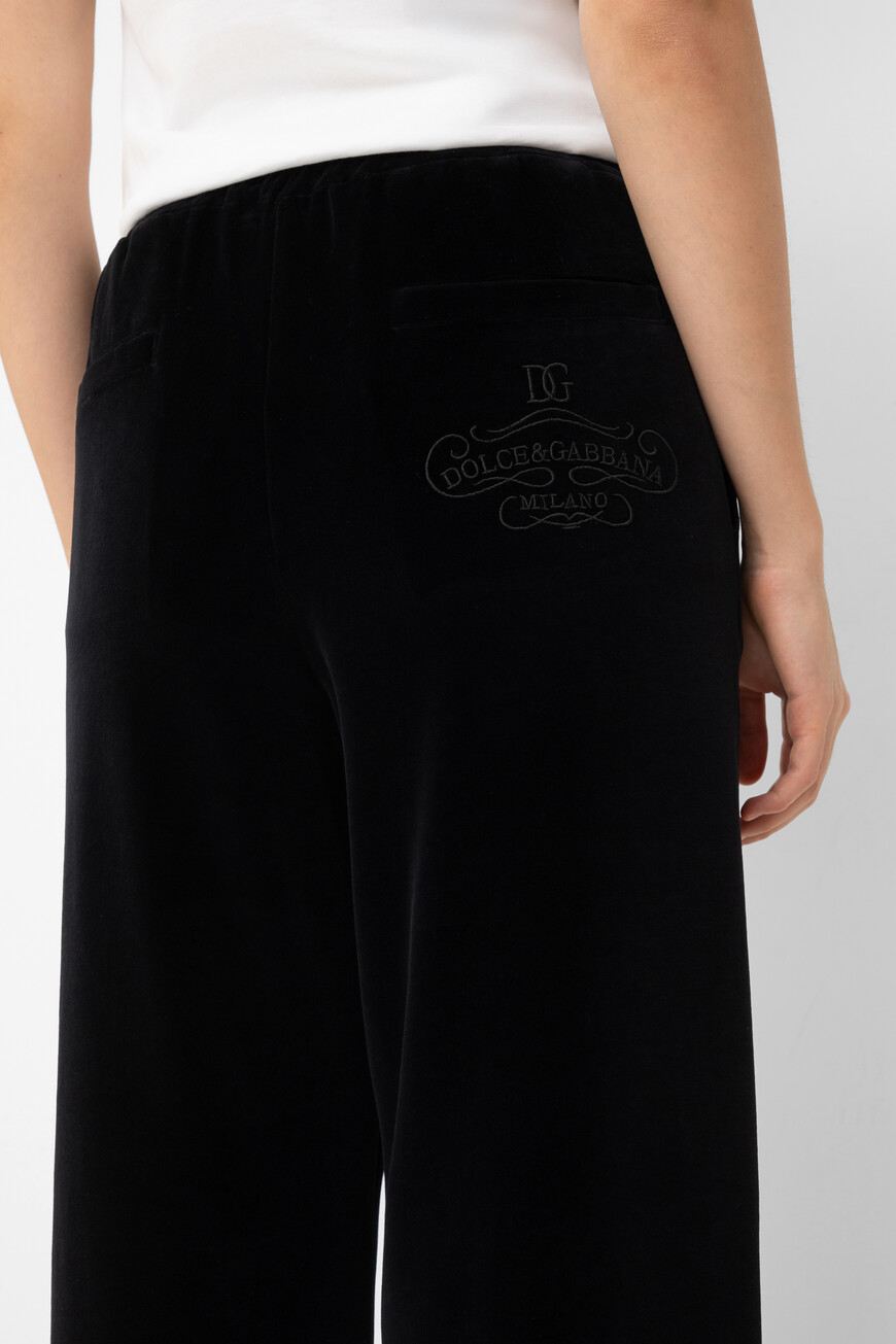 брюки dolce&gabbana модель из коллекции black sicily FTC7VZ GDCNX N0000 по низкой цене