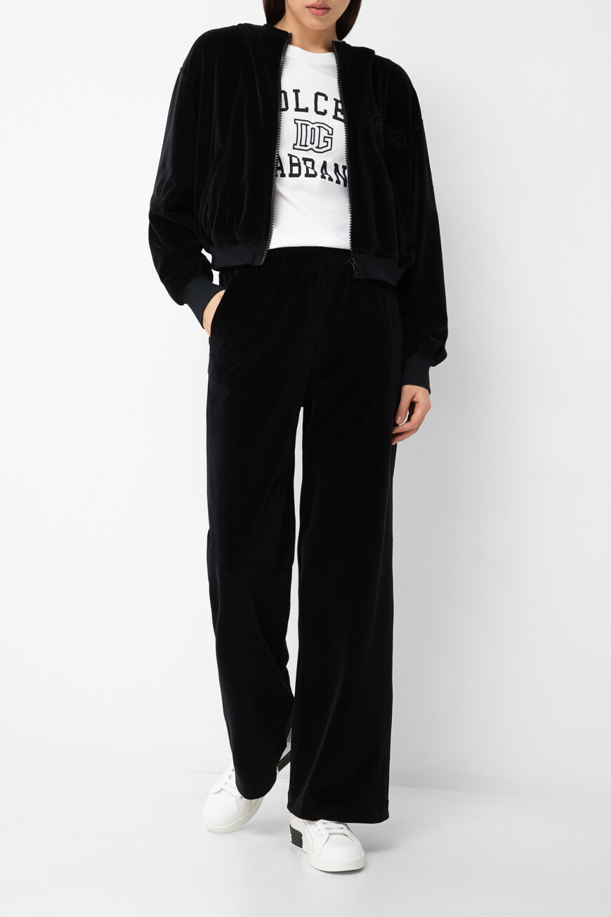 брюки dolce&gabbana модель из коллекции black sicily FTC7VZ GDCNX N0000 со скидкой