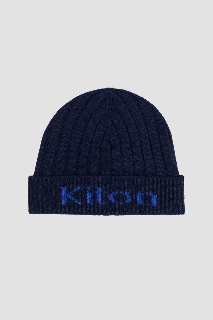 

Шапка Kiton, Т.синий/синий