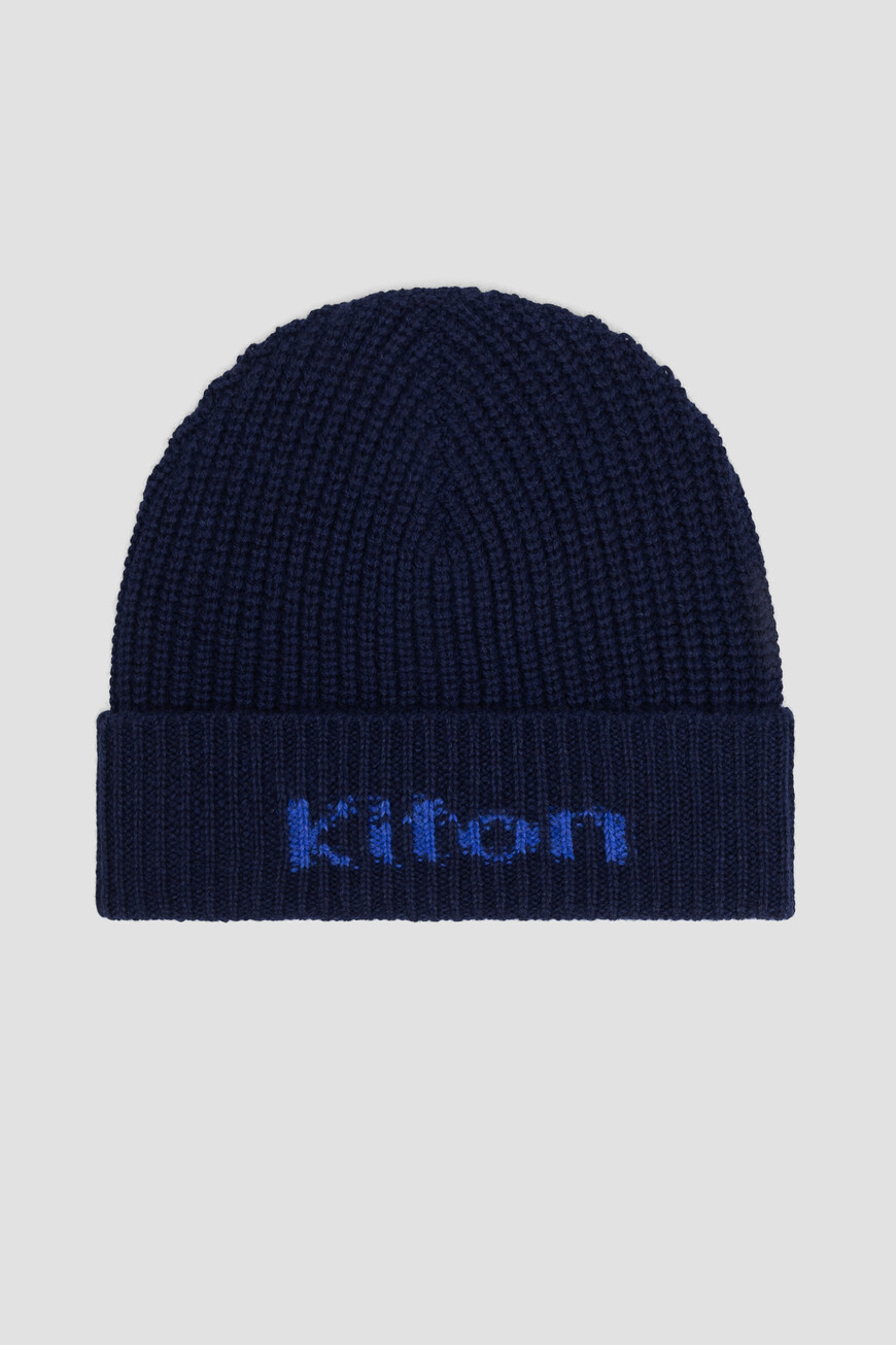 

Шапка Kiton, Т.синий/синий