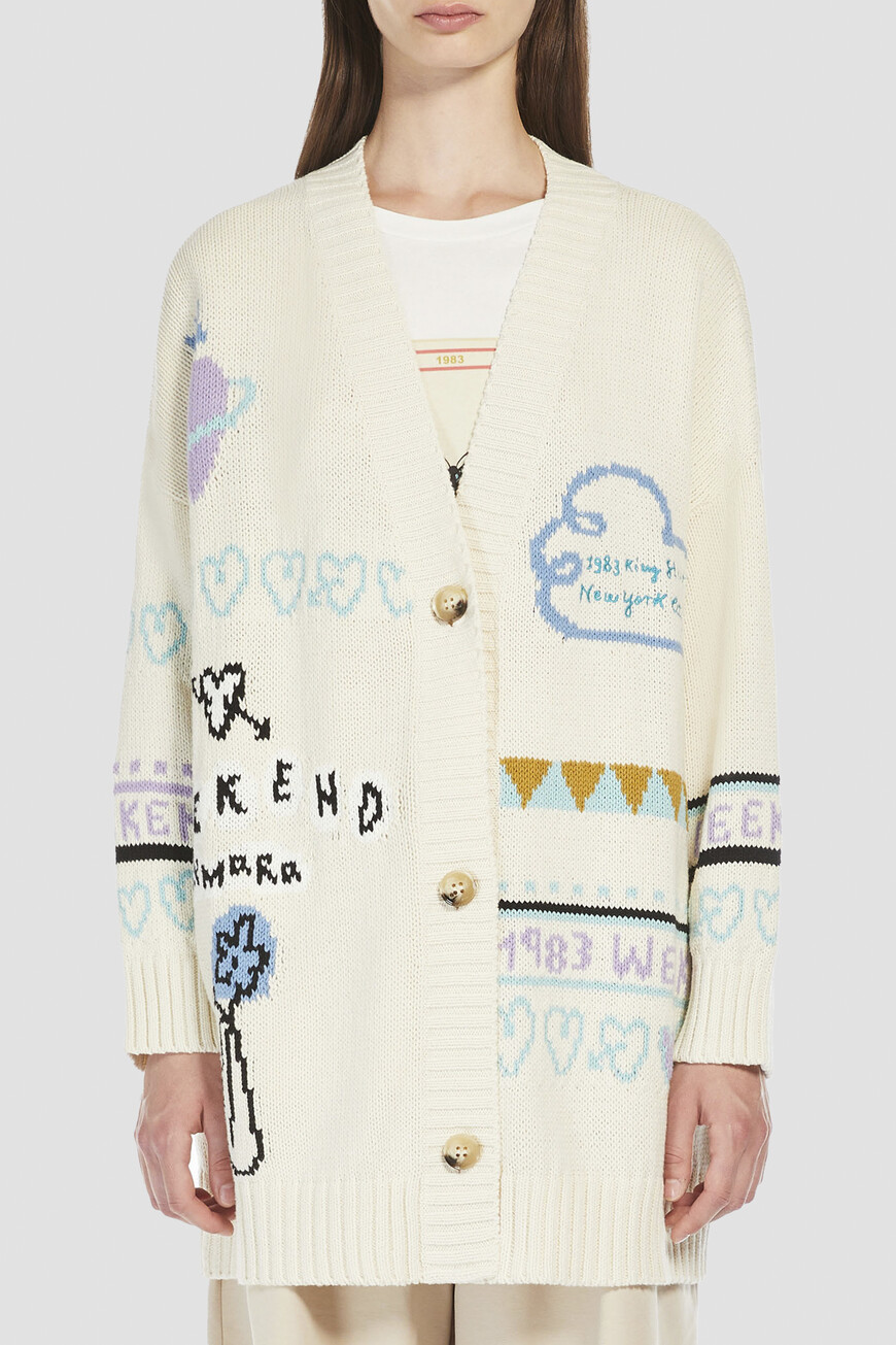 

Кардиган Maxmara, Белый