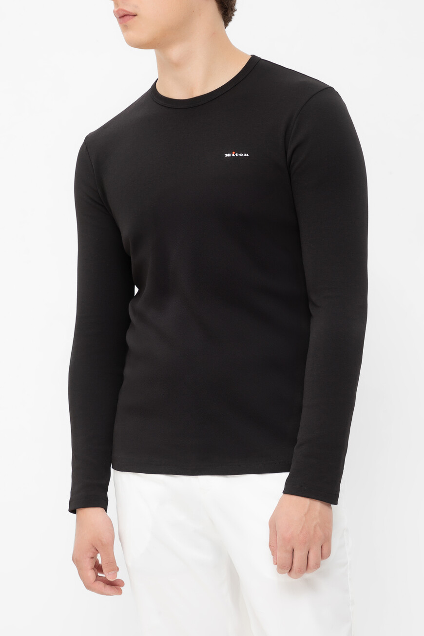 

Лонгслив Kiton, Черный
