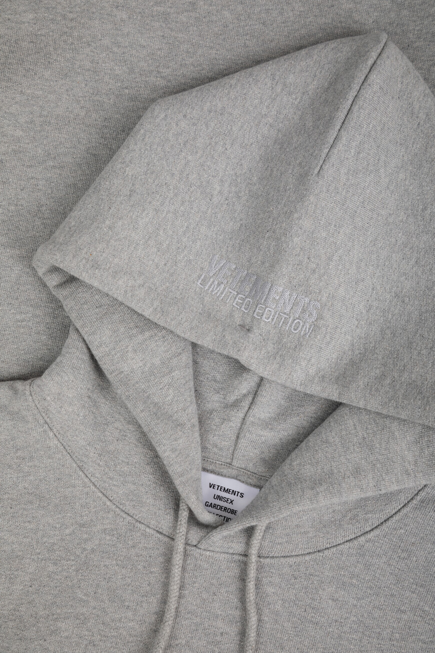 

Худи Vetements, Серый