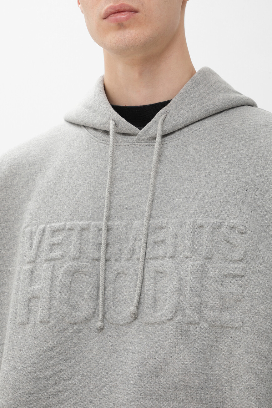 

Худи Vetements, Серый