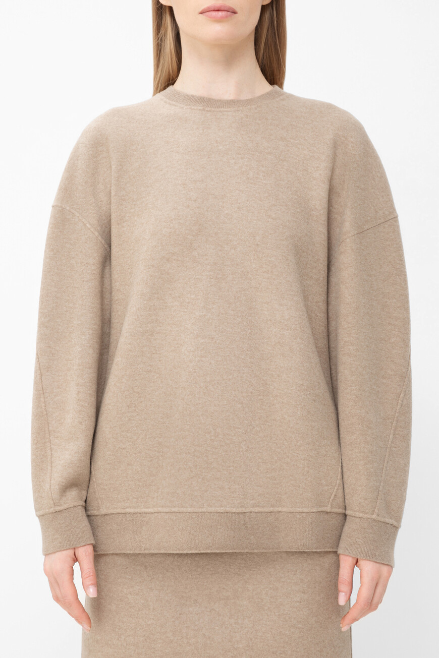 

Свитшот Maxmara, Св.коричневый