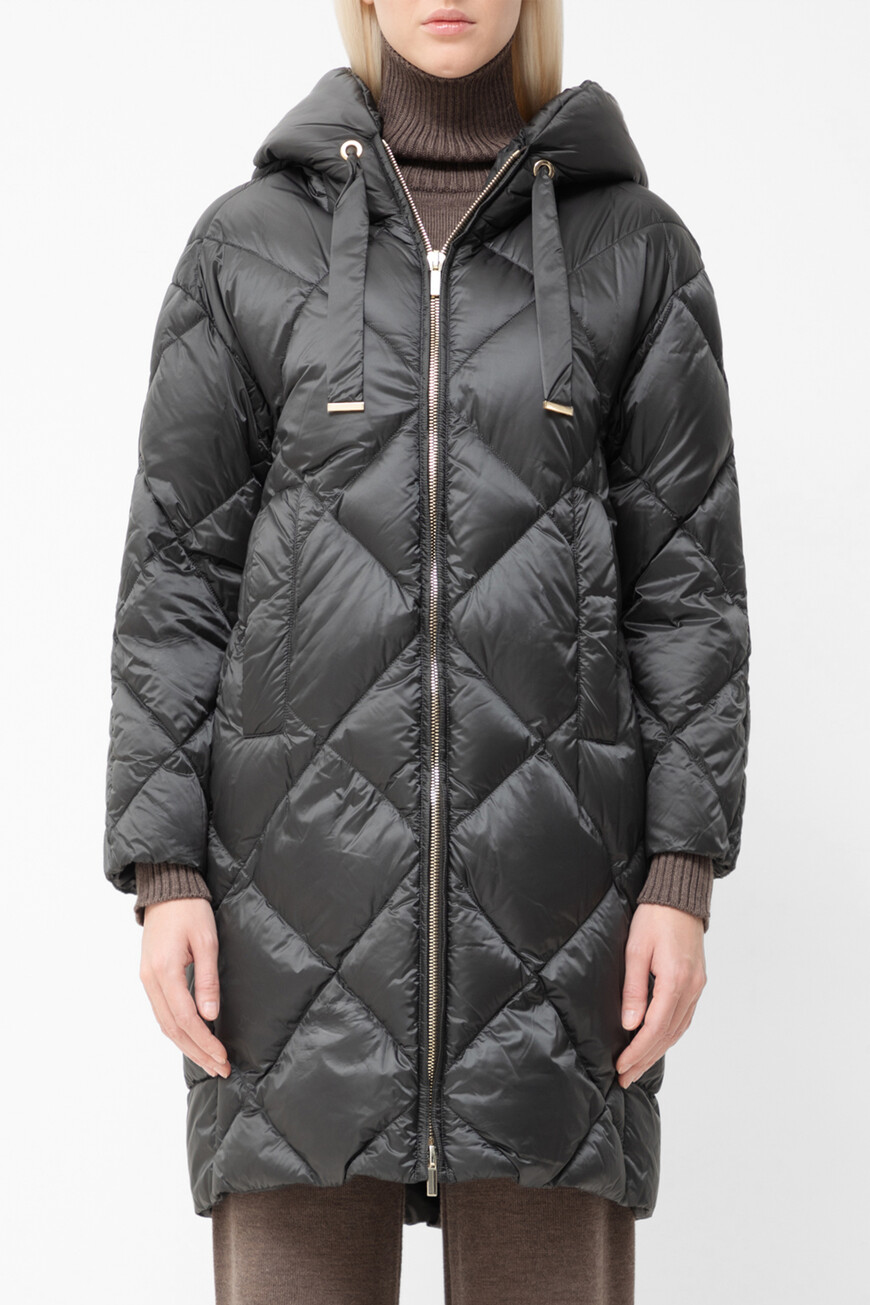 

Пуховик Maxmara, Т.серый