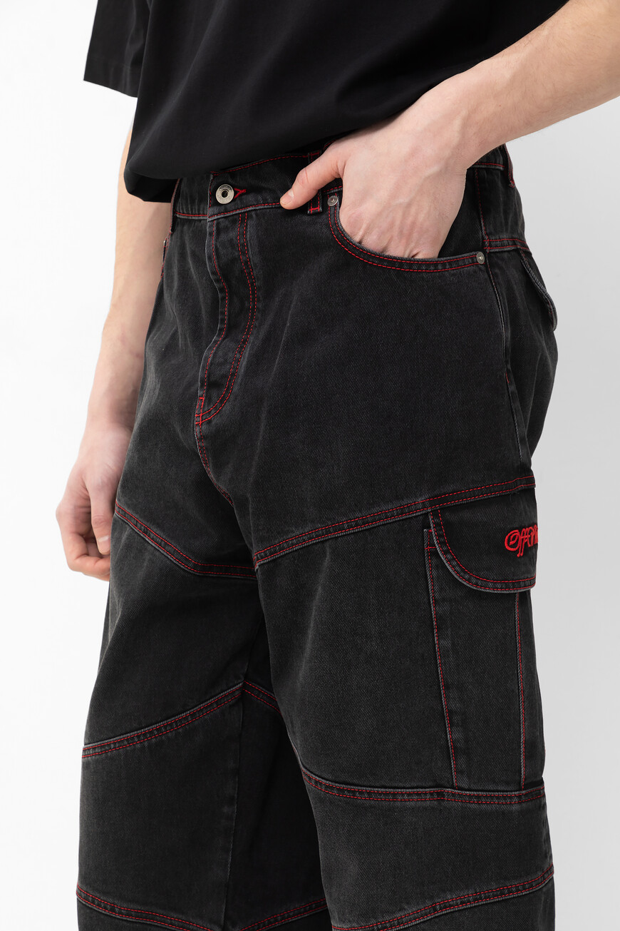 джинсы  модель script samurai OMYA188F24DEN0011325 купить с доставкой