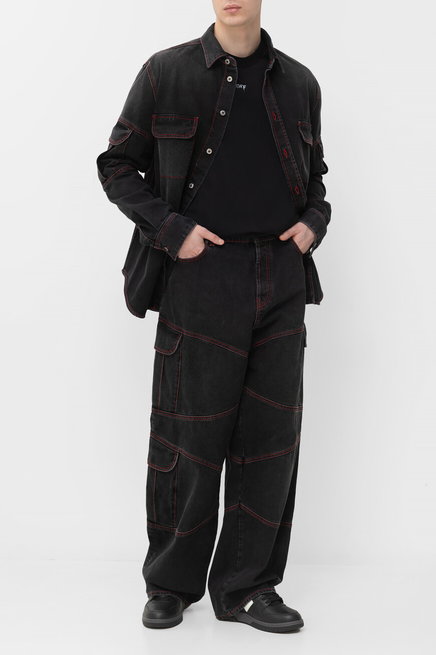 джинсы  модель script samurai OMYA188F24DEN0011325 со скидкой