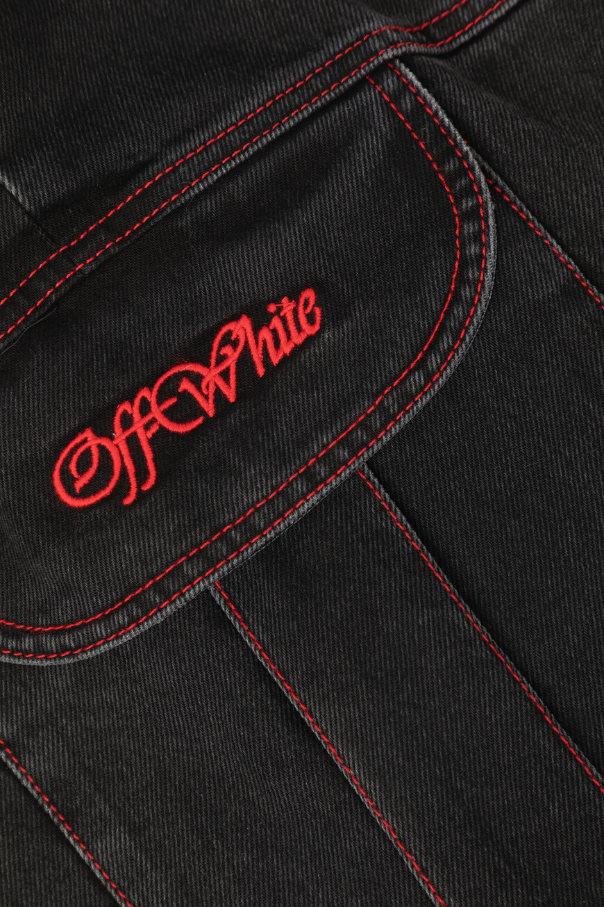 джинсы  модель script samurai OMYA188F24DEN0011325 оригинал