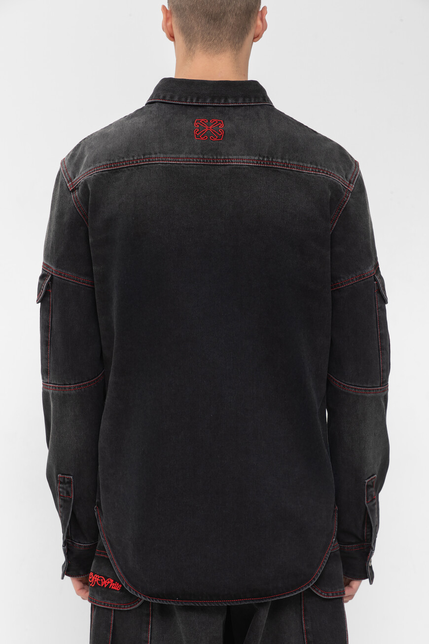 рубашка  модель script samurai OMYD05CF24DEN0011325 по акции