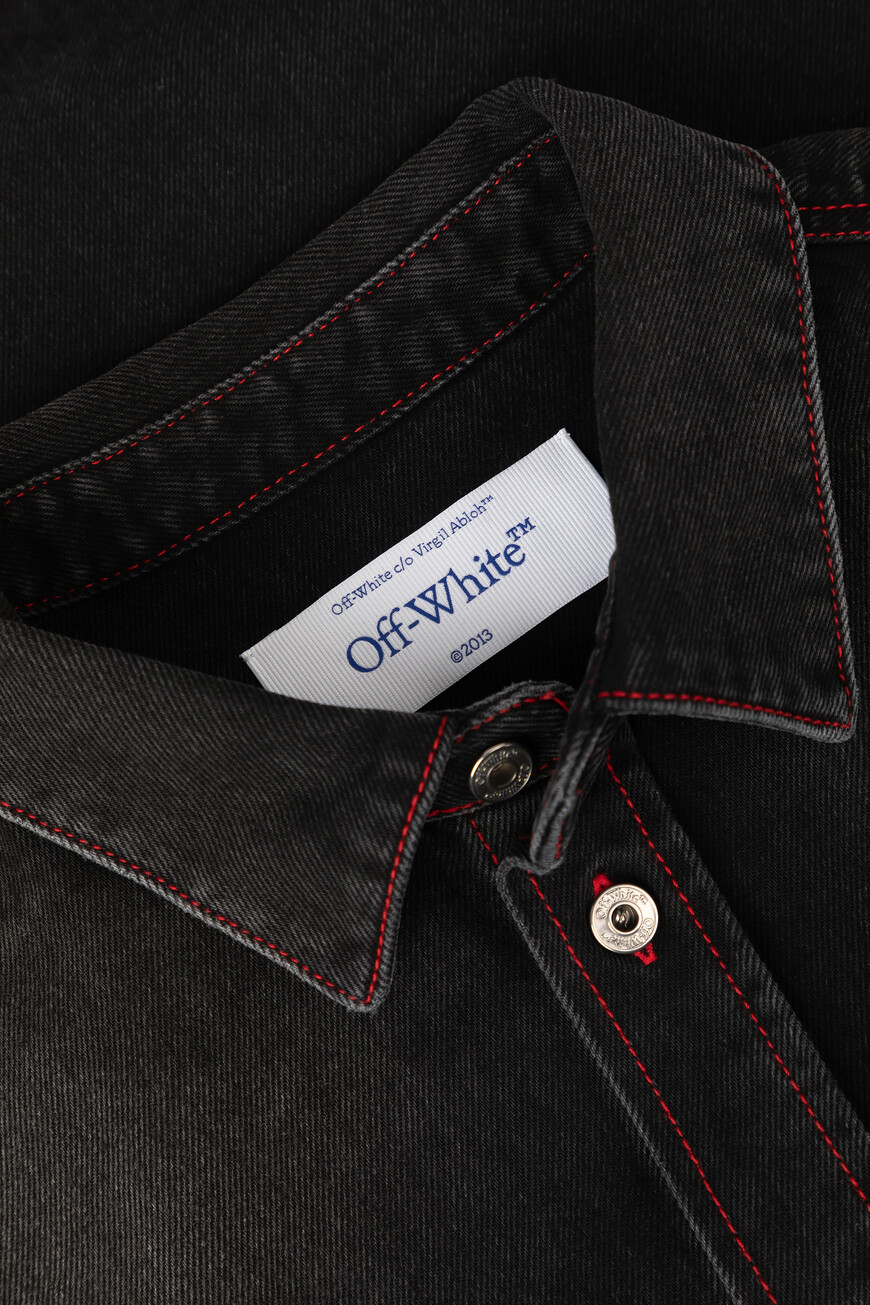 рубашка  модель script samurai OMYD05CF24DEN0011325 на официальном сайте