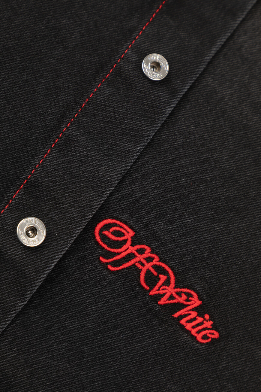 рубашка  модель script samurai OMYD05CF24DEN0011325 оригинал