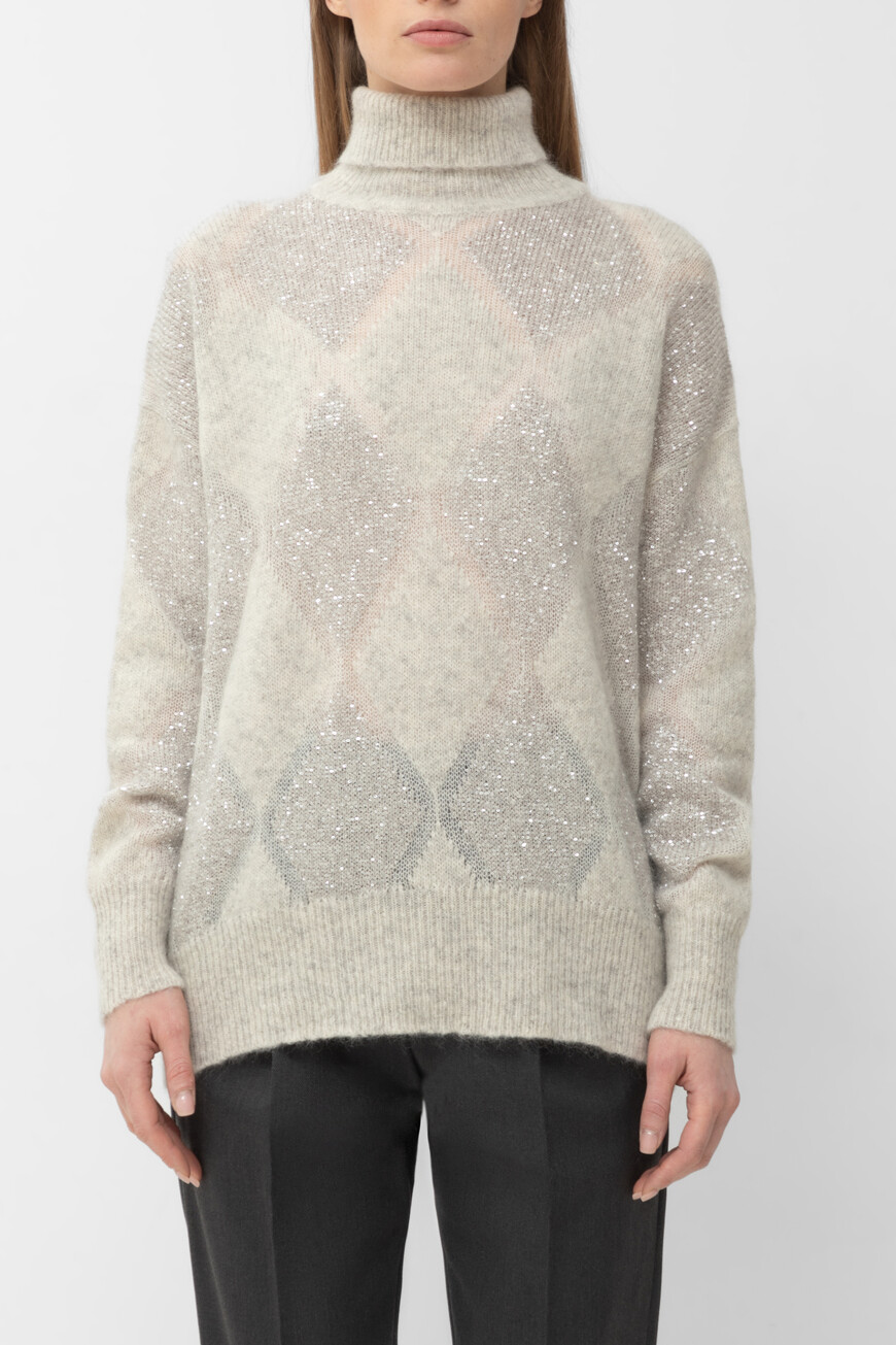 свитер  модель dazzling argyle MCM518803 CXL37 фотография