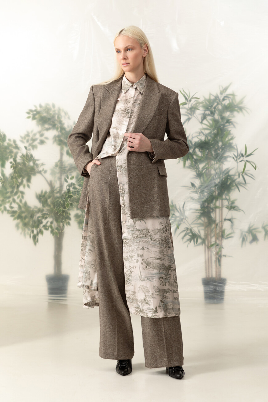 брюки  модель corset loose MB131P8692 C001 по распродаже