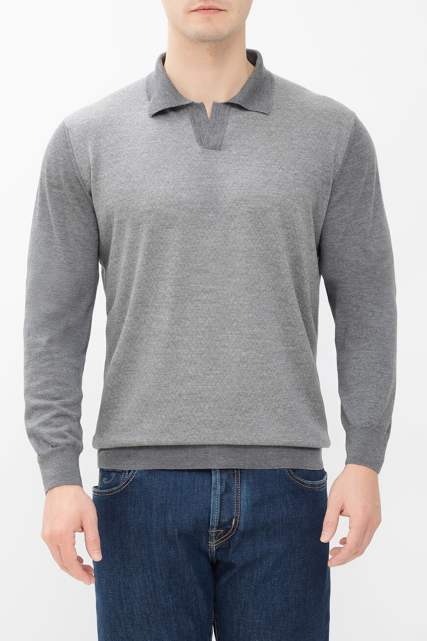 

Поло Corneliani, Серый