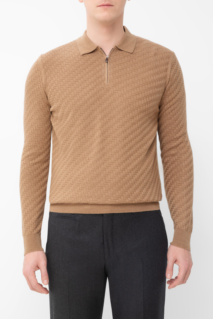 

Поло Corneliani, Бежевый