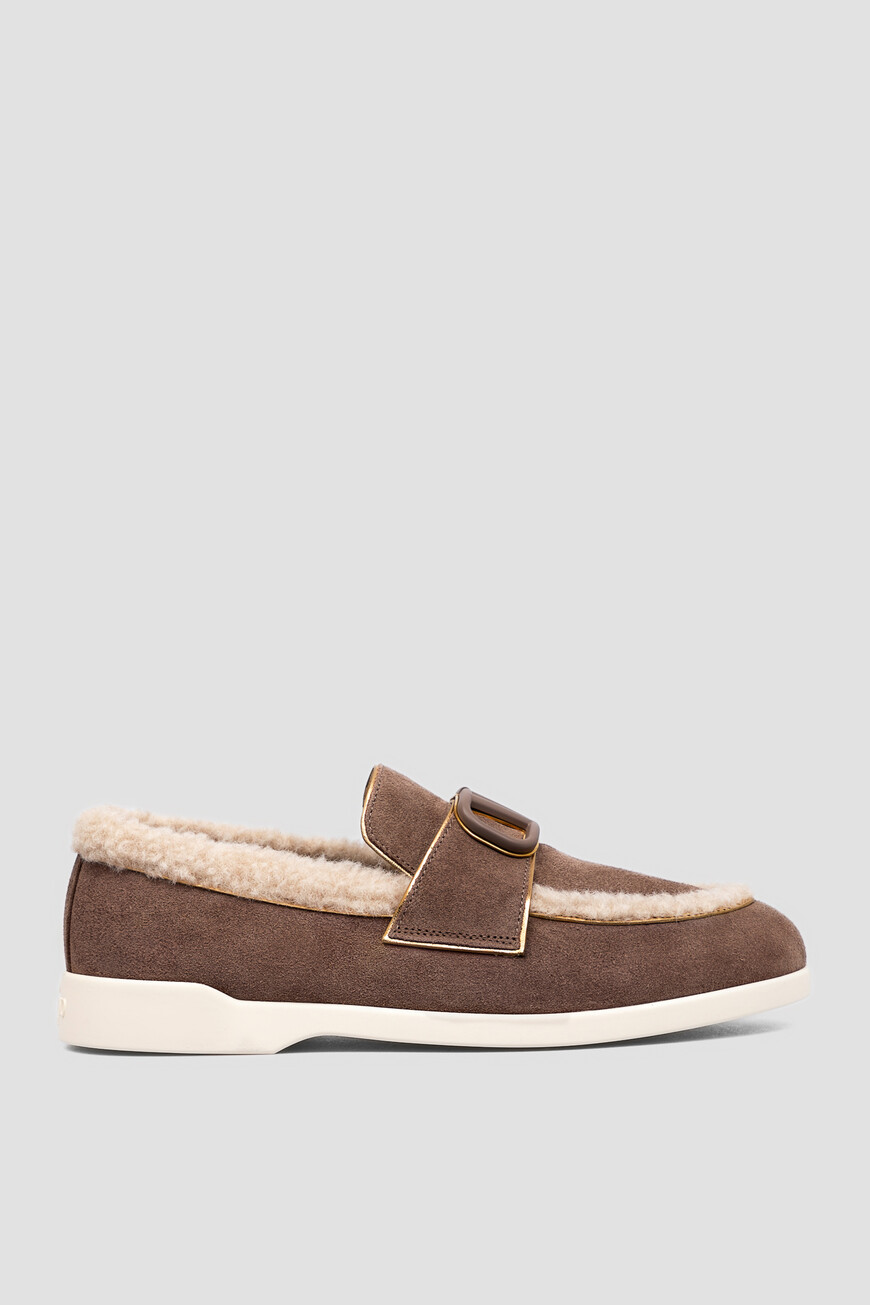 

Лоферы Valentino Модель Leisure Flows, Коричневый/бежевый