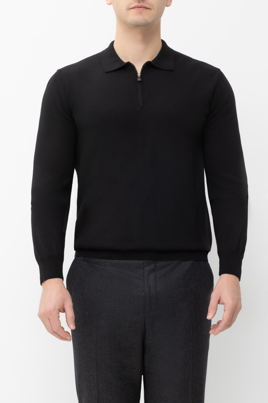 

Поло Corneliani, Черный
