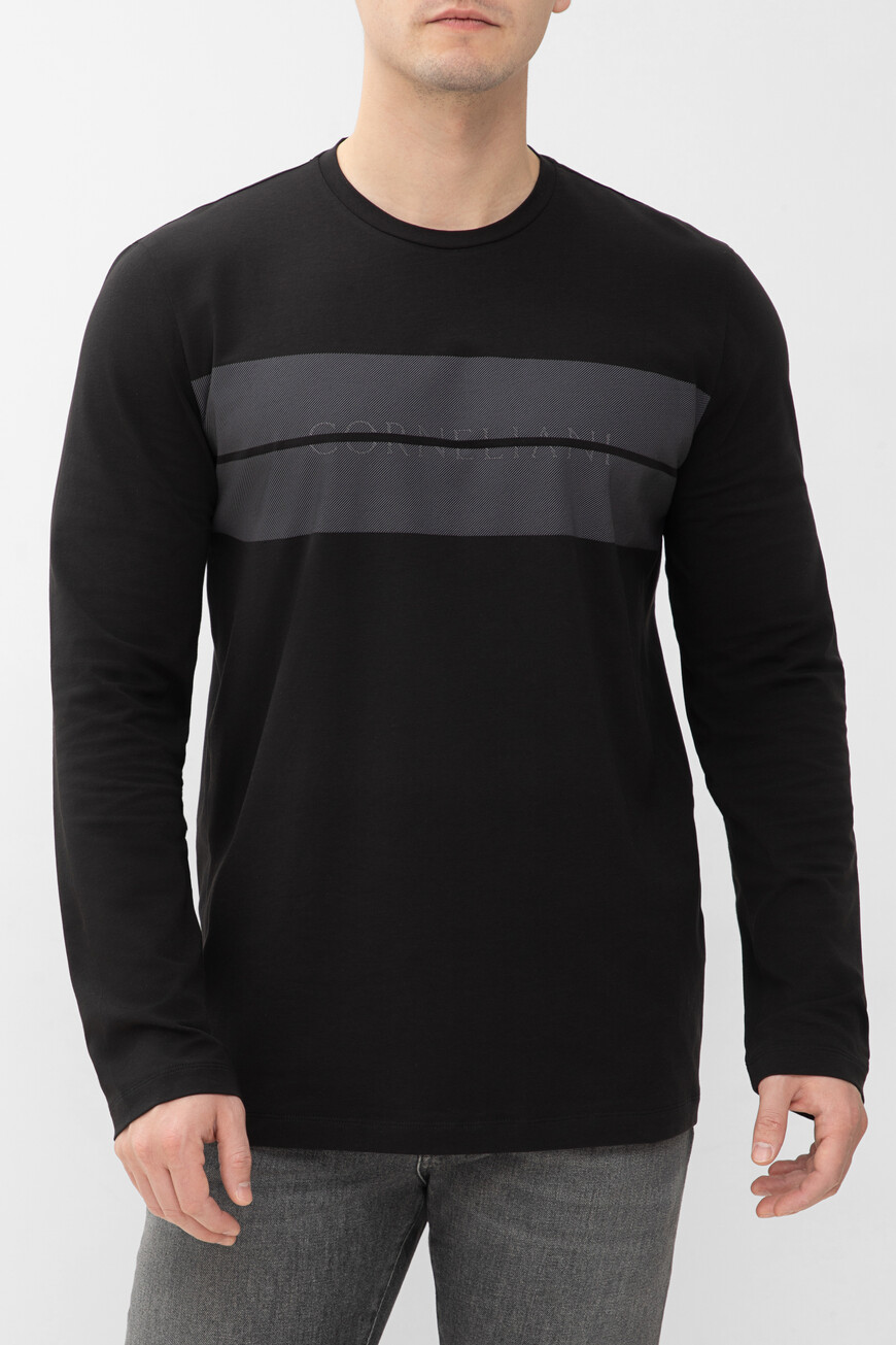 

Лонгслив Corneliani, Черный