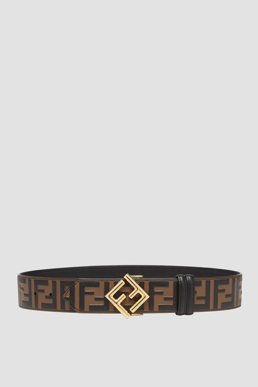 

Pемень Fendi Модель Ff Diamonds, Черный