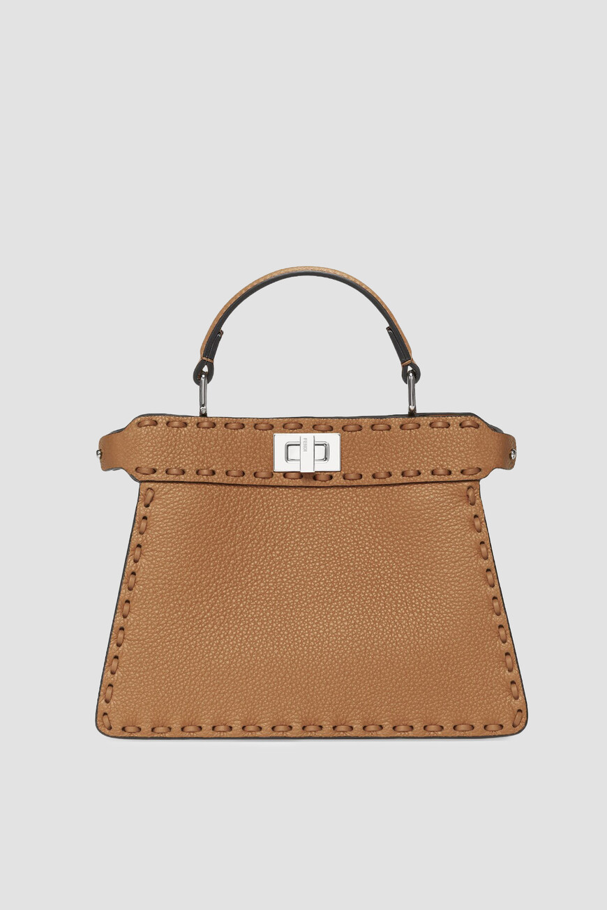 

Сумка Fendi Модель Peekaboo Iseeu Selleria Petite, Бежевый