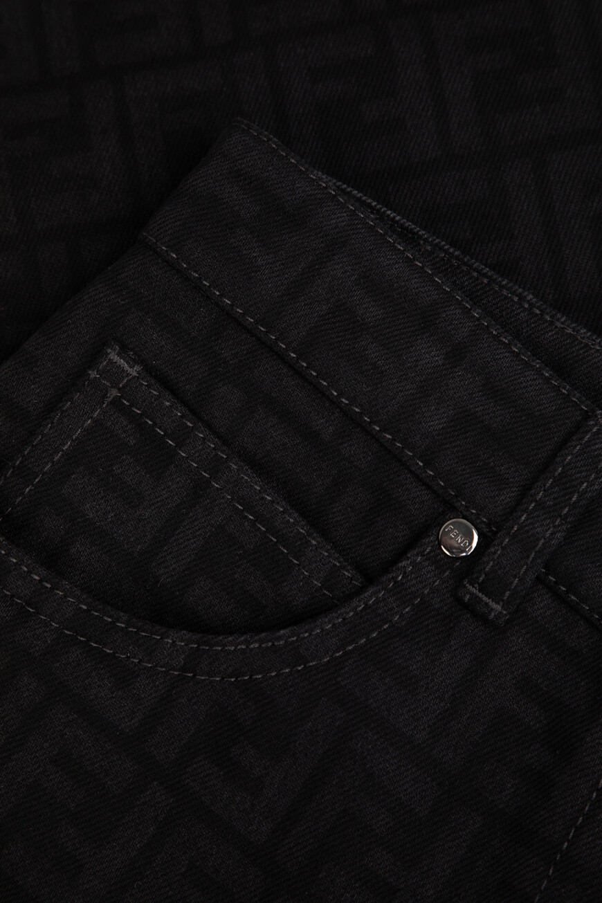 

Джинсы Fendi, Черный