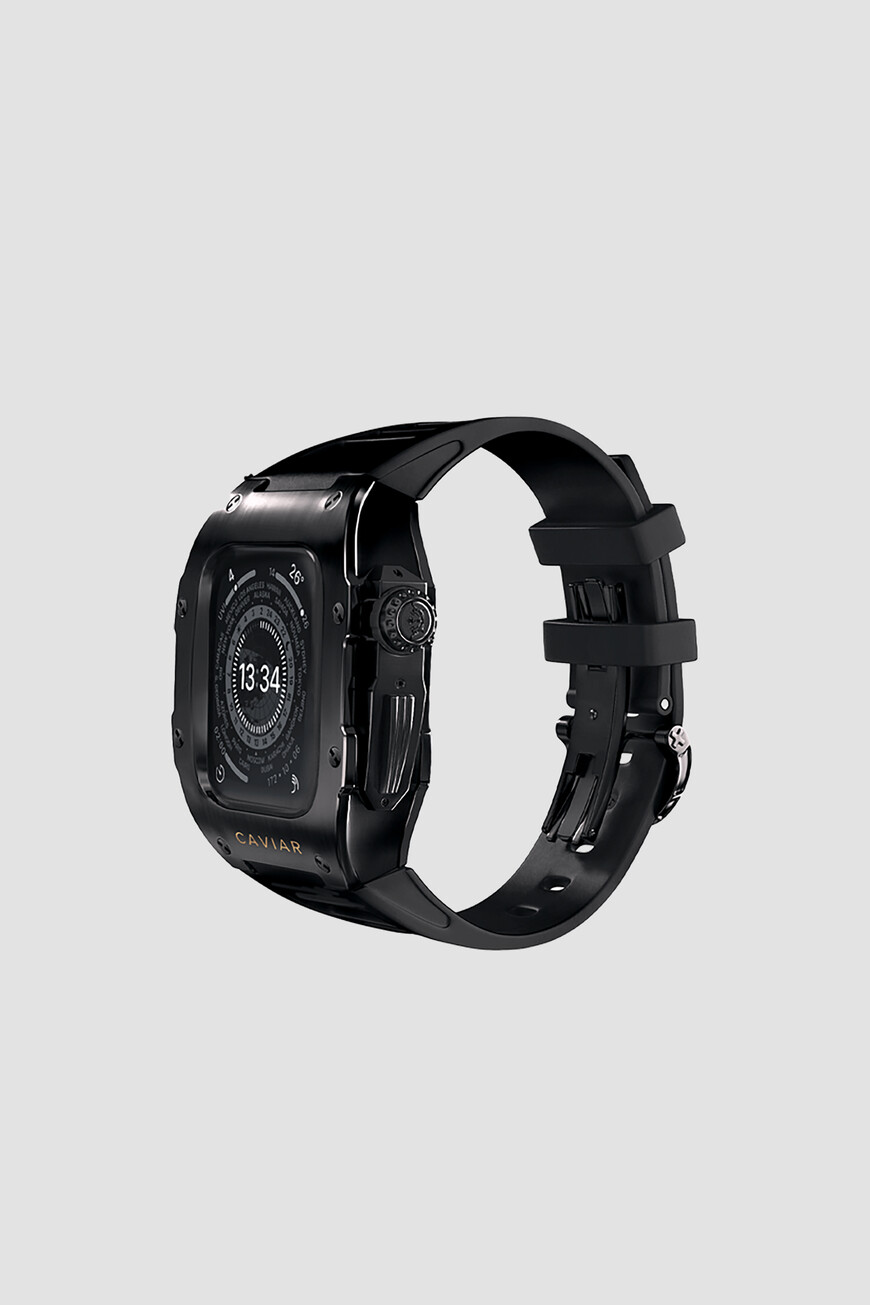 кейс для часов  apple watch 7,8,9 cases schwarz 28320_ex купить с доставкой