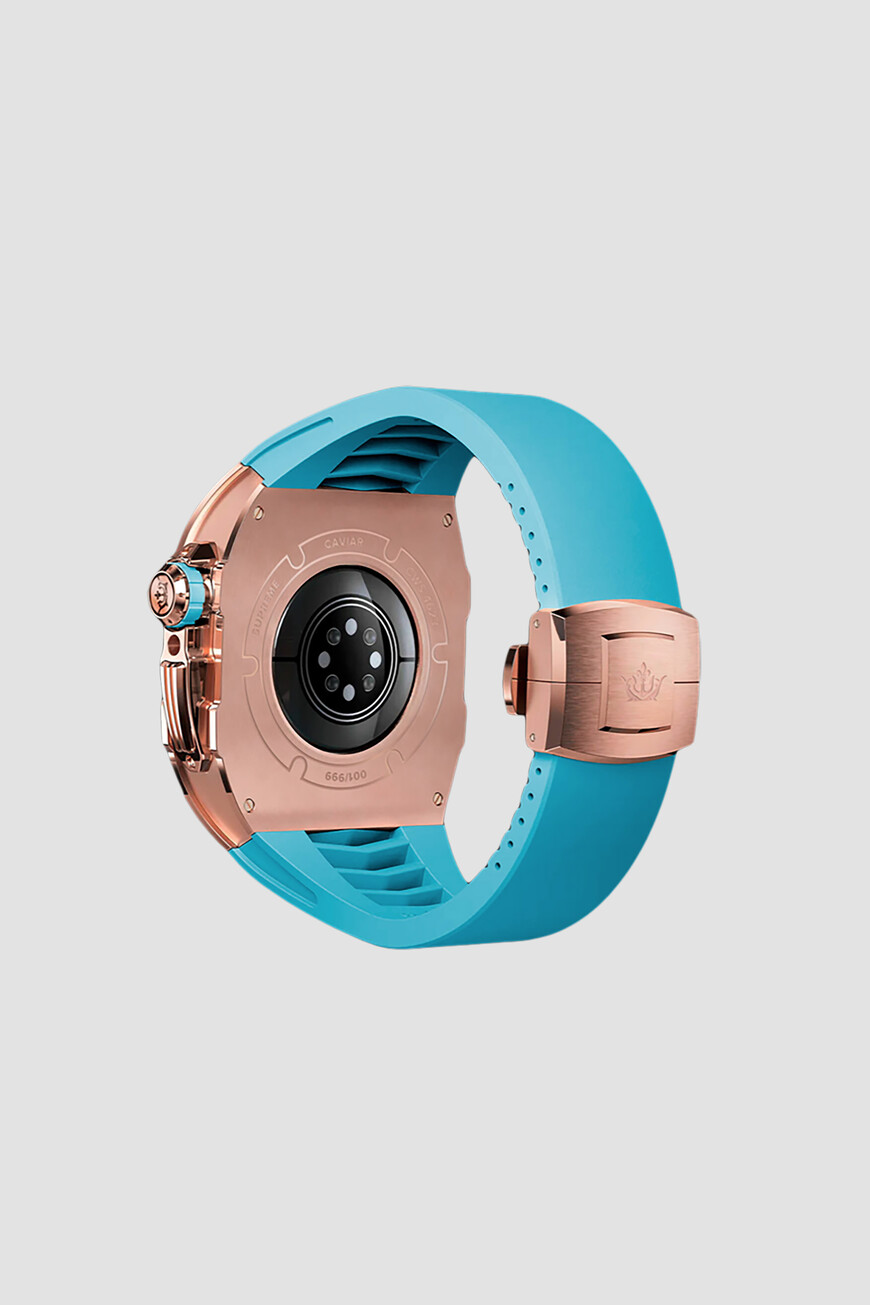 кейс для часов  apple watch 7,8,9 cases azure 28289_ex купить с доставкой