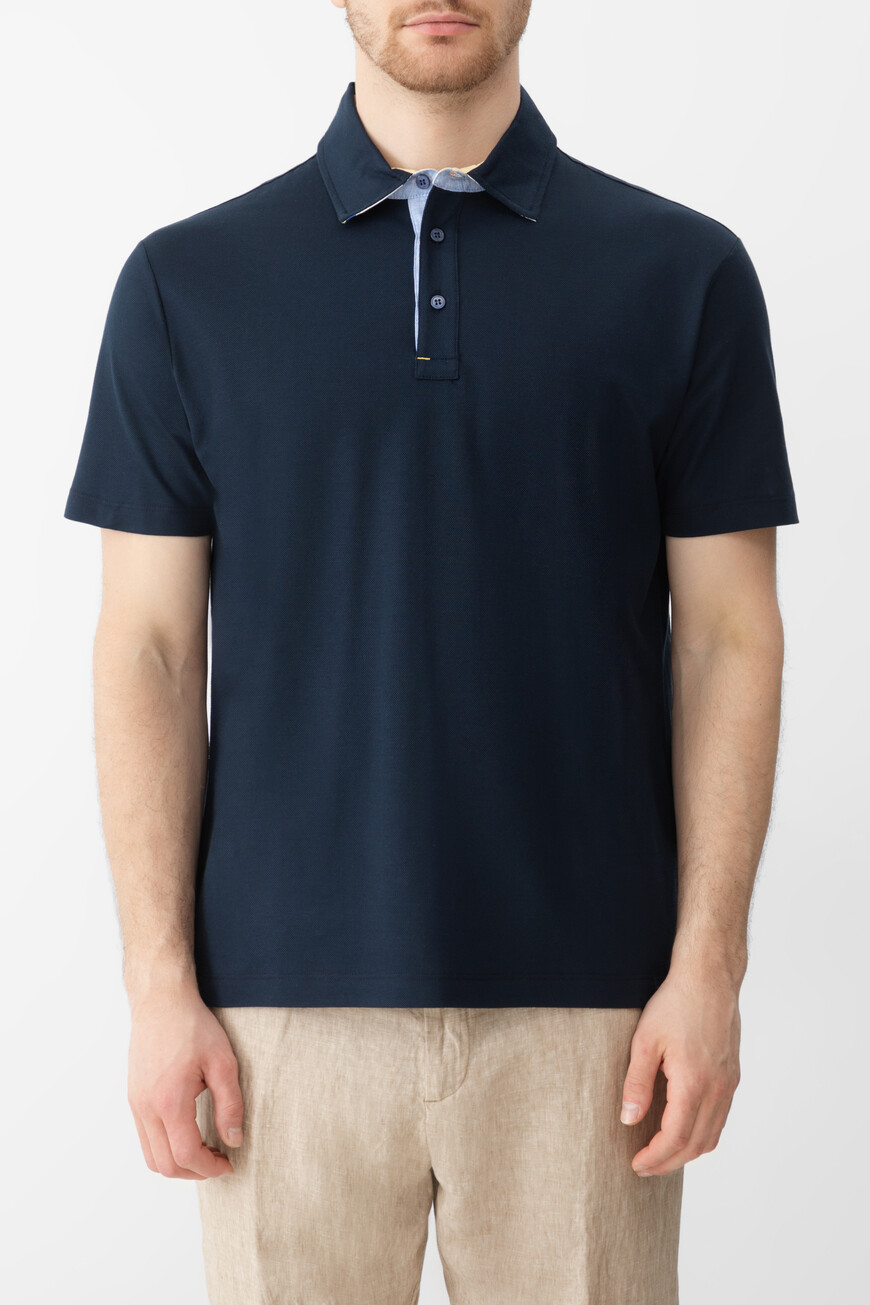 

Поло Paul&Shark Модель Из Коллекции Riviera Hello Capri, Синий