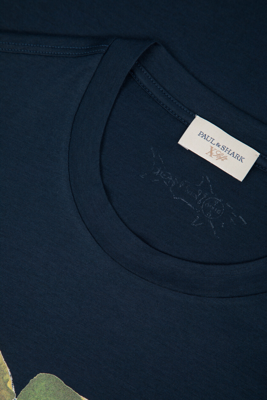 футболка  модель из коллекции riviera hello capri 25411067 013. со скидкой