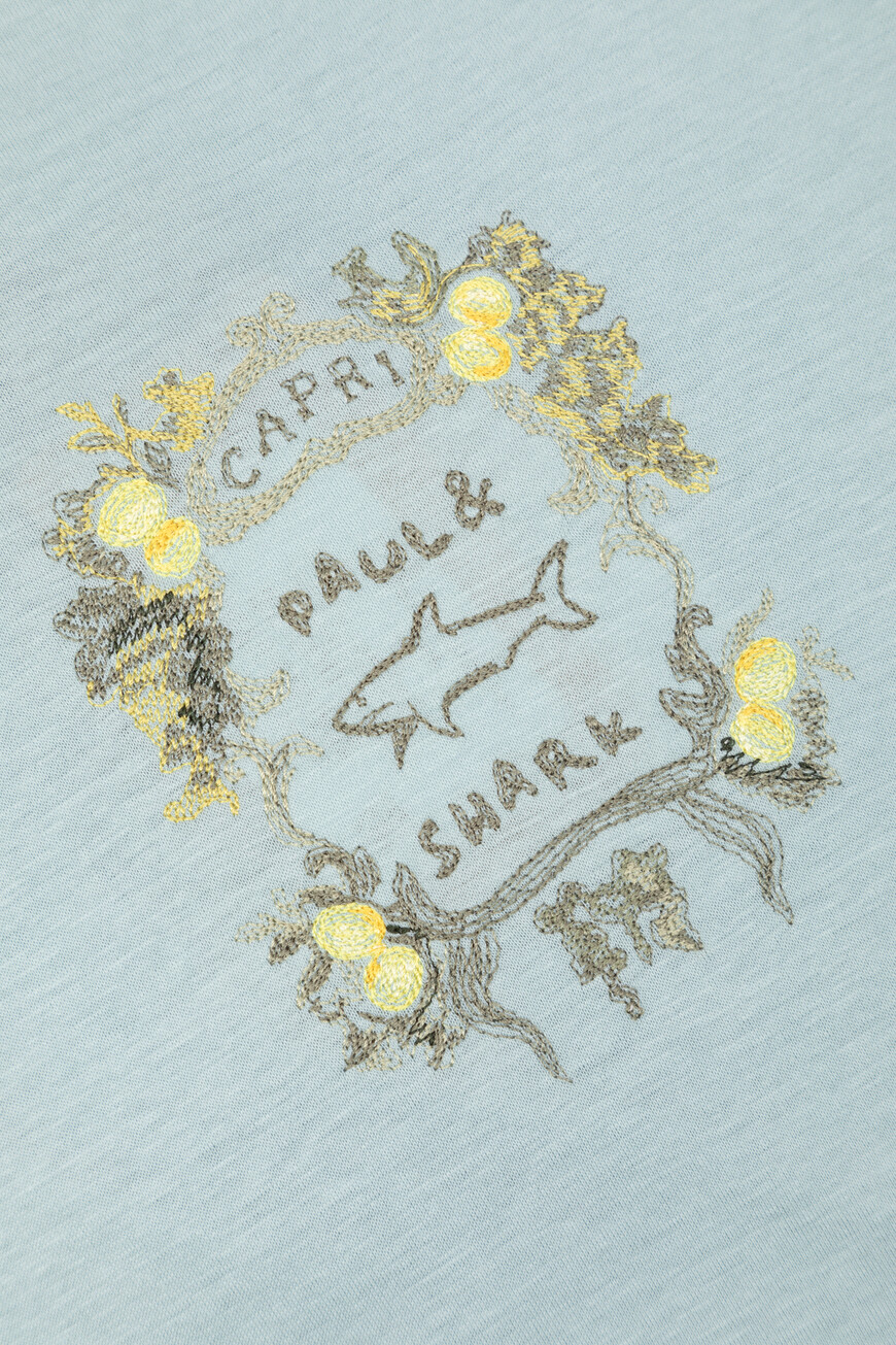 футболка  модель из коллекции riviera hello capri 25411075 072. по распродаже