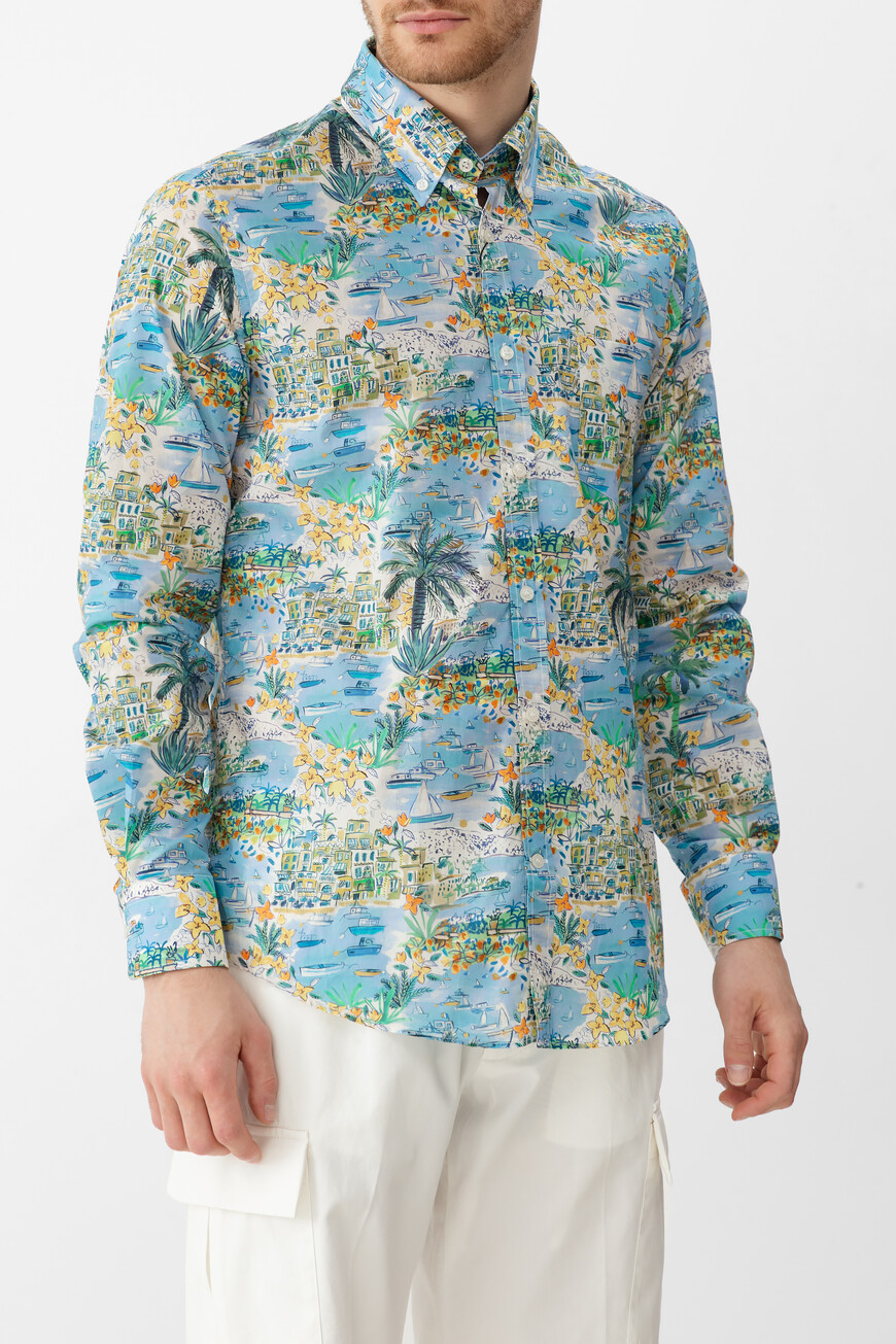 рубашка  модель из коллекции riviera hello capri 25413208 D37 фотография