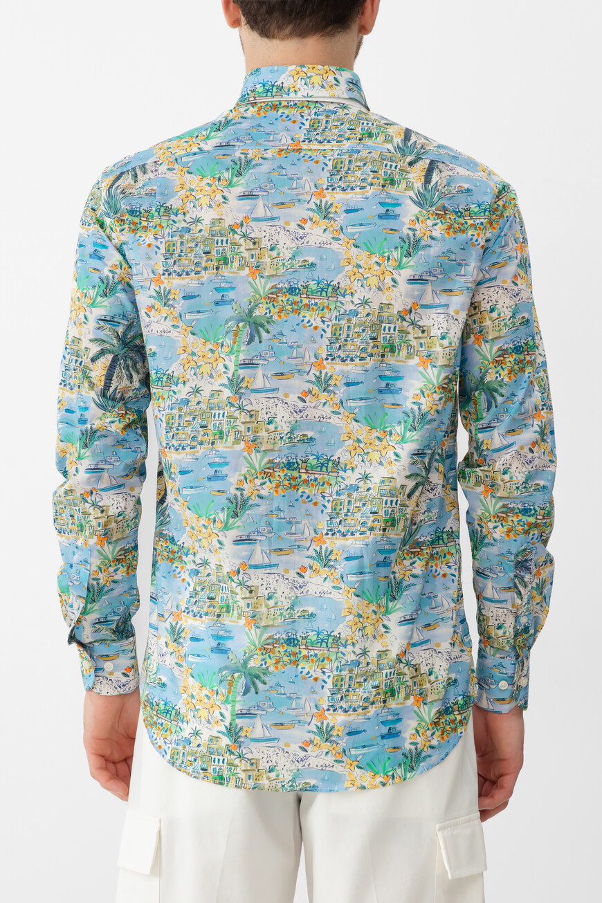 рубашка  модель из коллекции riviera hello capri 25413208 D37 по акции