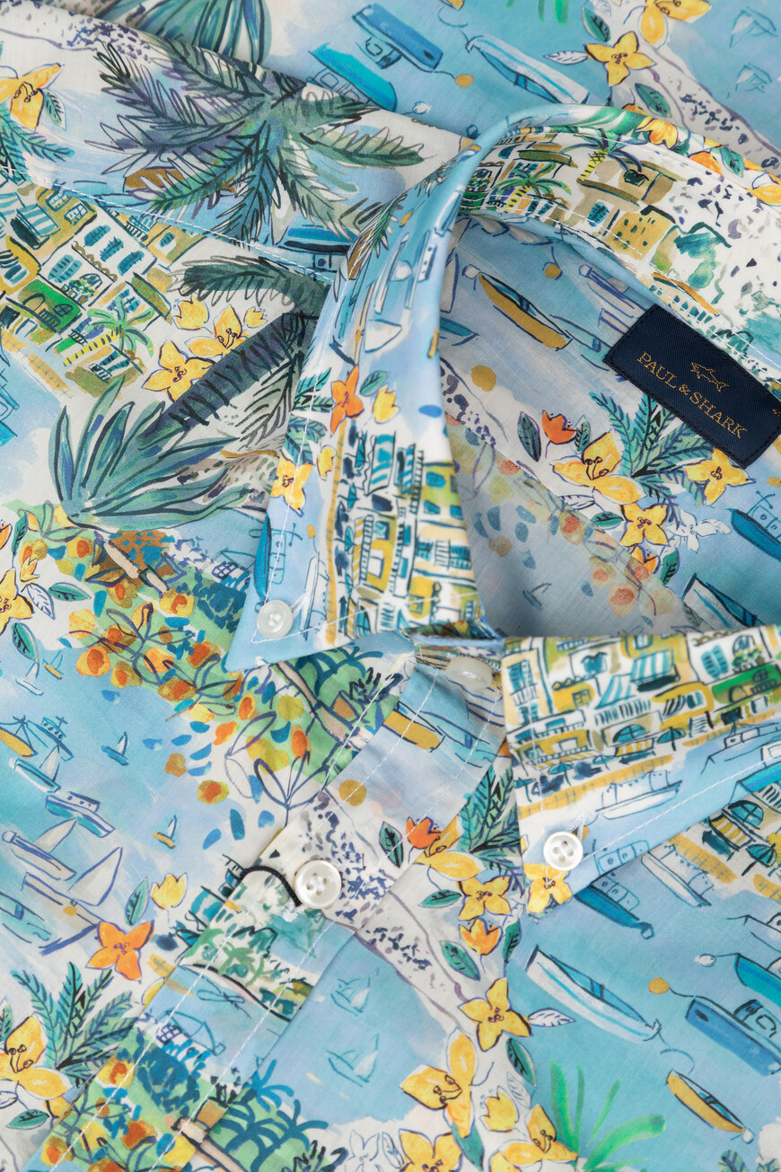 рубашка  модель из коллекции riviera hello capri 25413208 D37 со скидкой