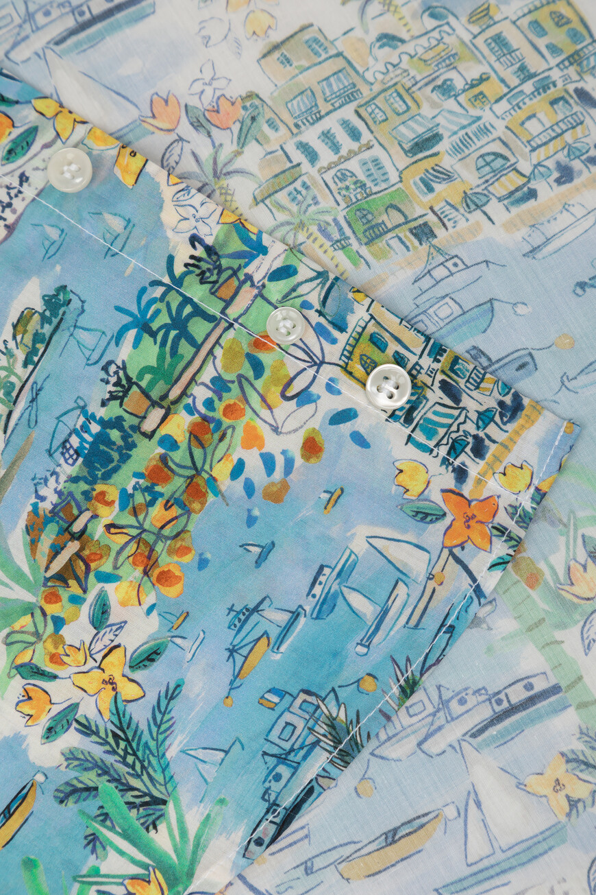 рубашка  модель из коллекции riviera hello capri 25413208 D37 оригинал