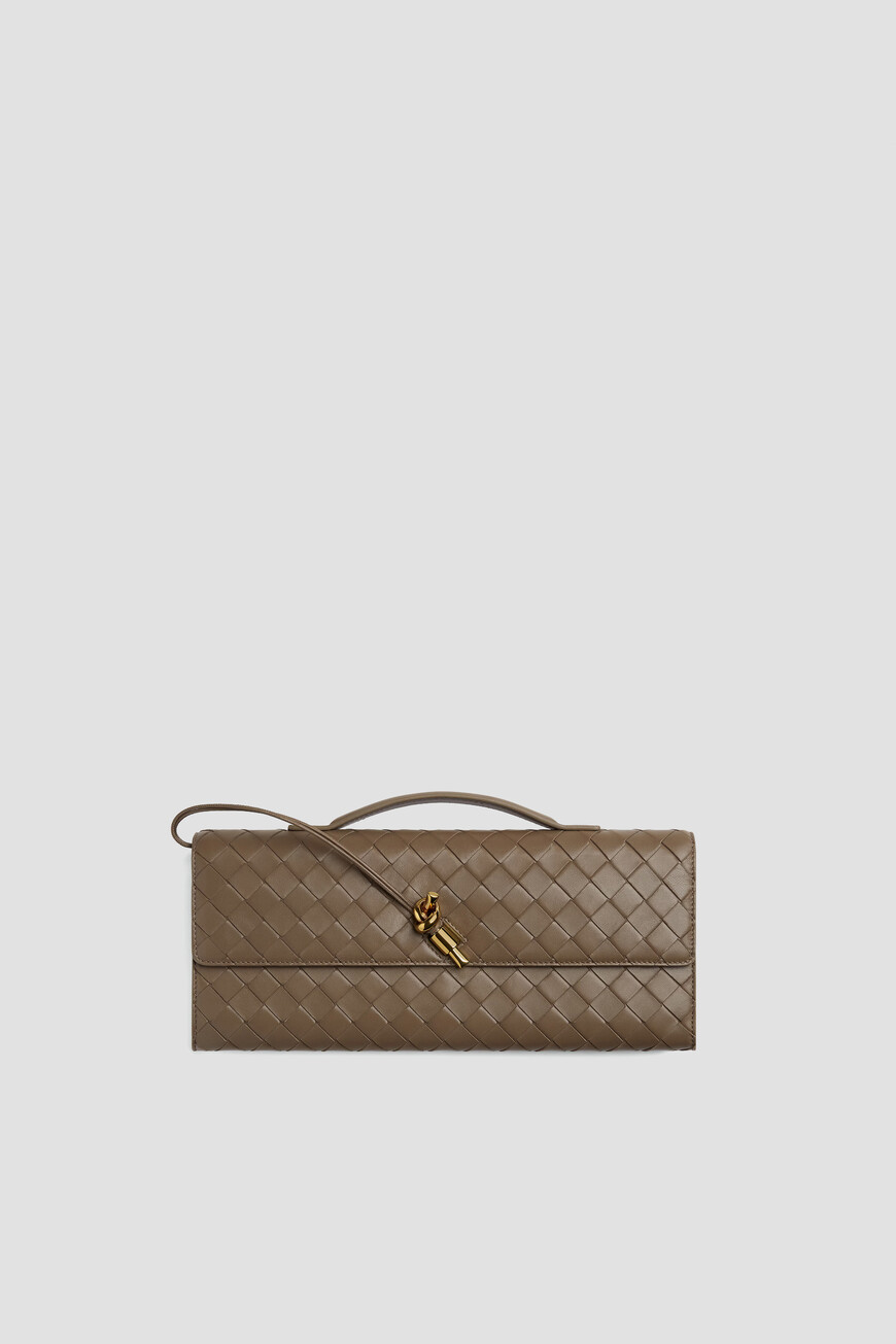 

Сумка Bottega Veneta Модель Andiamo, Хаки