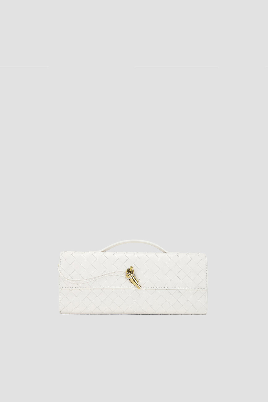 

Сумка Bottega Veneta Модель Andiamo, Белый