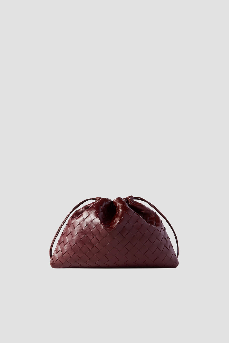 

Сумка Bottega Veneta Модель Dustbag, Бордовый