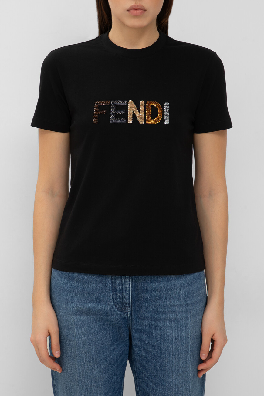 

Футболка Fendi, Черный