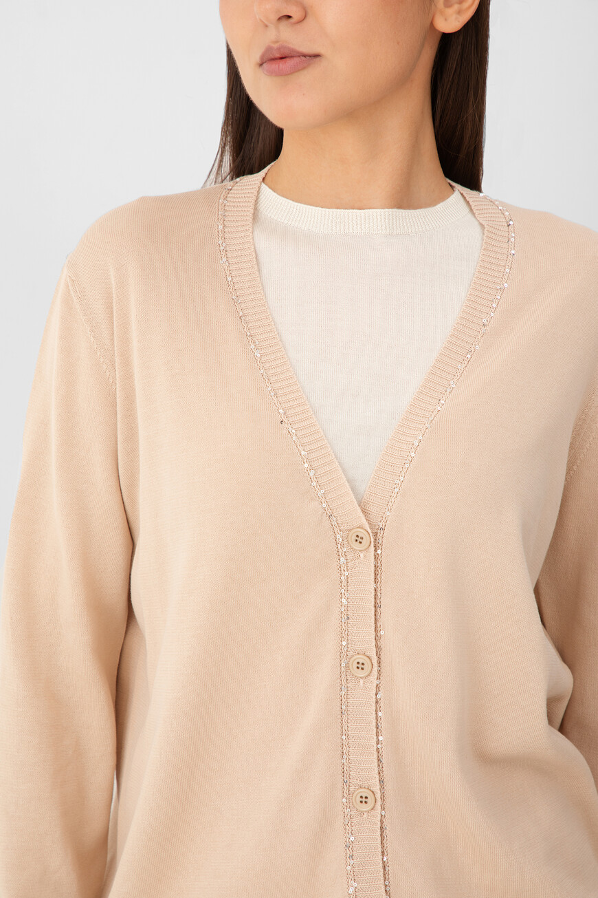 кардиган fabiana fillippi MAD265F001N907 0150 купить с доставкой