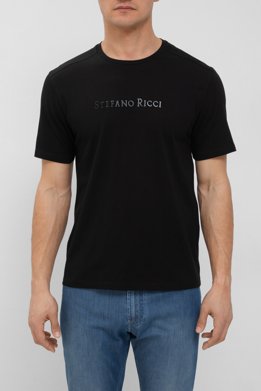 

Футболка Stefano Ricci, Черный