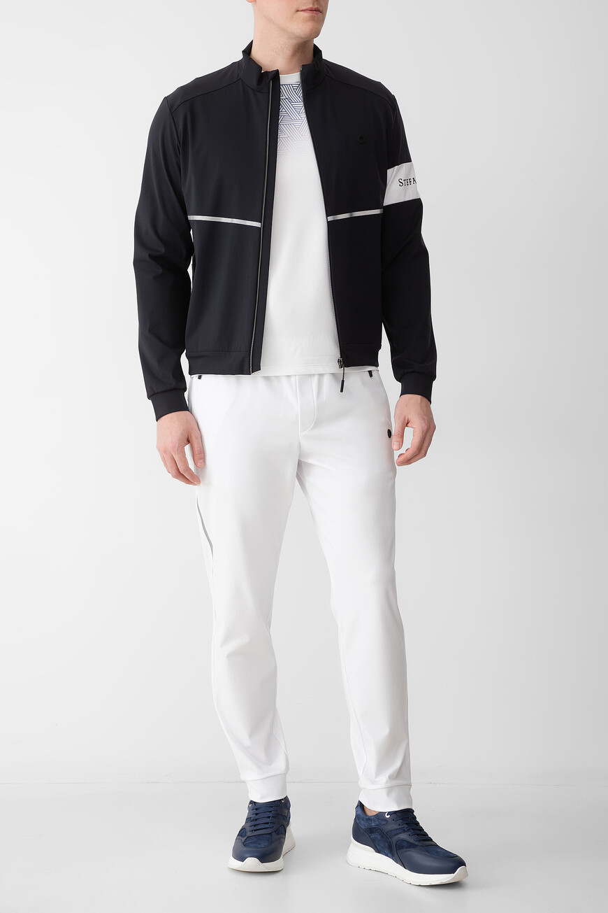 кофта спорт  модель из коллекции sr luxury tech M6J52R0160 PAEA2S NTWH на официальном сайте