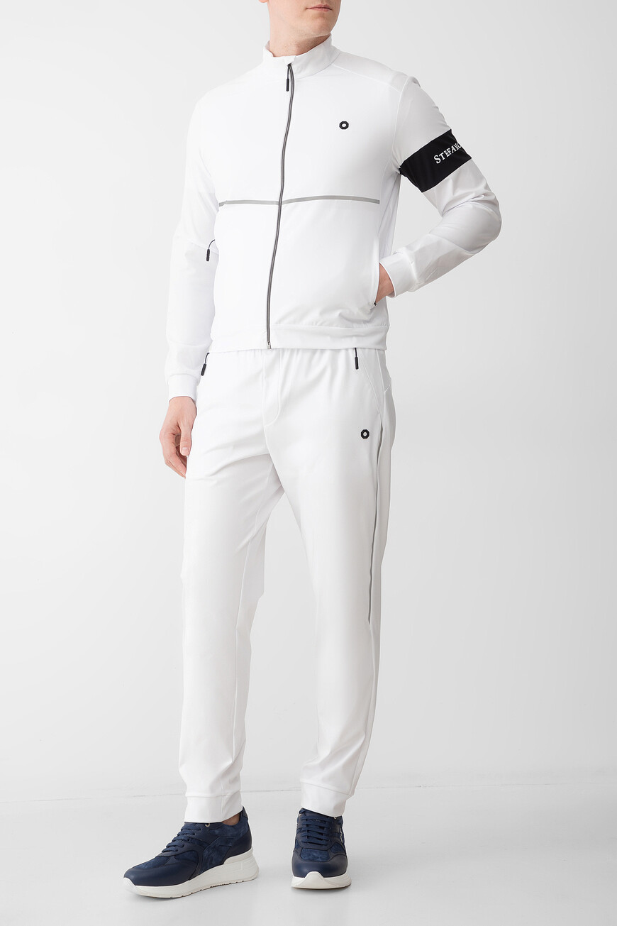 кофта спорт  модель из коллекции sr luxury tech M6J52R0160 PAEA2S WHNT со скидкой