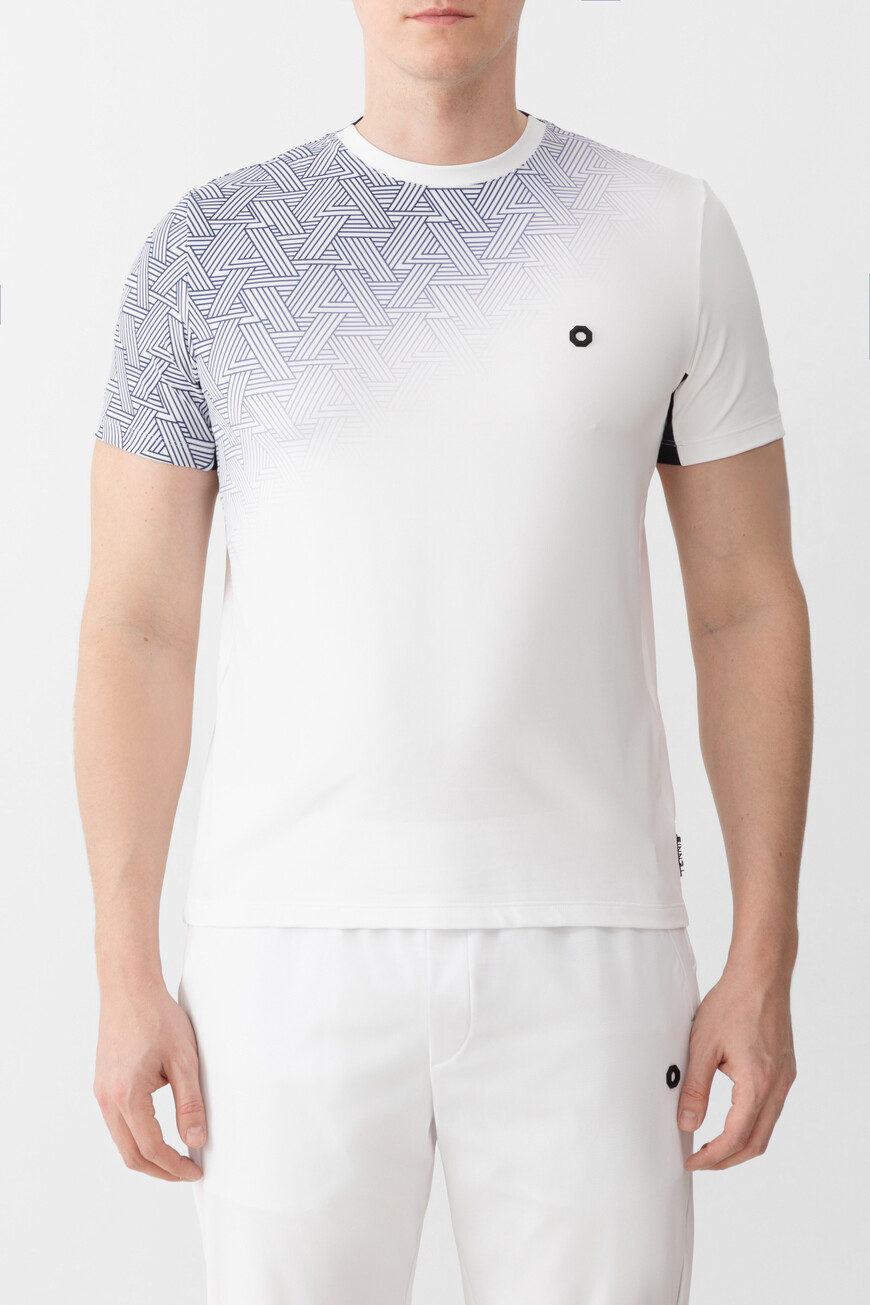 футболка  модель из коллекции sr luxury tech M6H52X0220 PAEA1S WHNT фотография