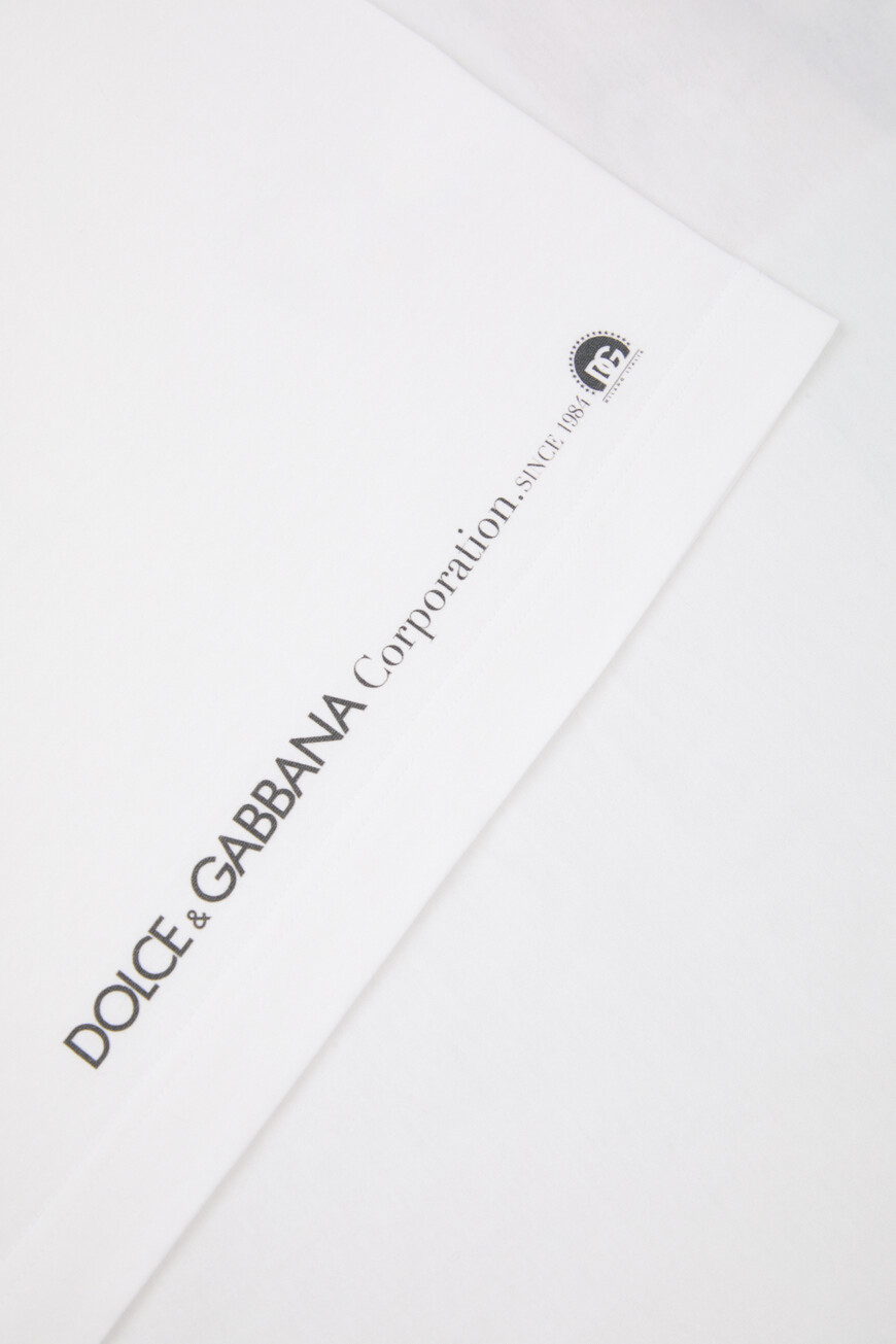 

Футболка Dolce&Gabbana Модель Из Коллекции Italian Holiday, Белый
